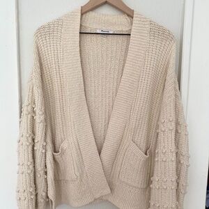 Madewell Bubble Knit Cardigan
